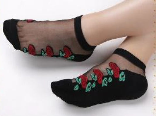 Women's Rose Socks